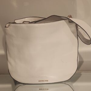 Michael Kors White Shoulder Bag